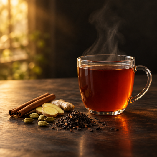 Chaga Spice Chai lifestyle image