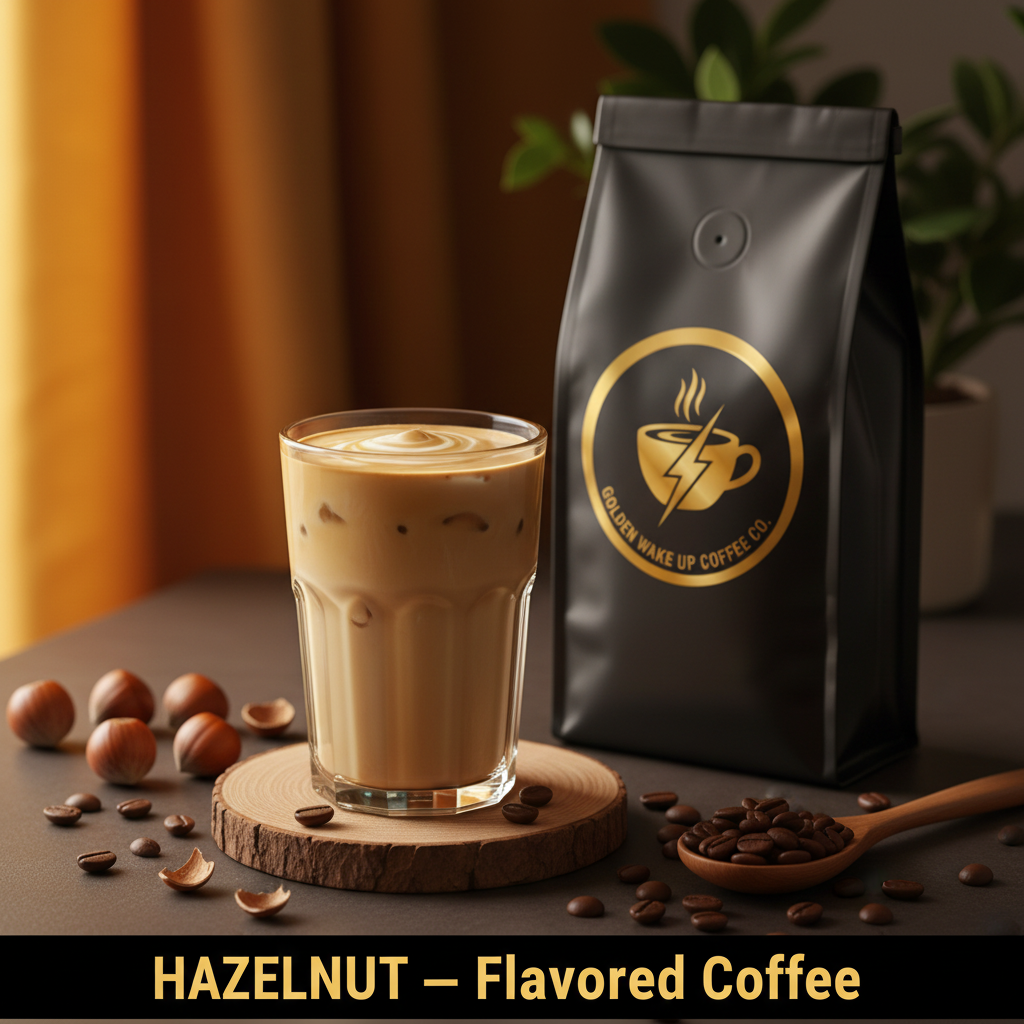 Hazelnut Flavored Coffee Ad - Clean