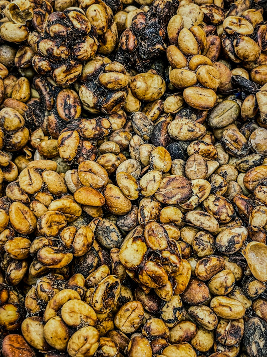 A close up of a bunch of nuts