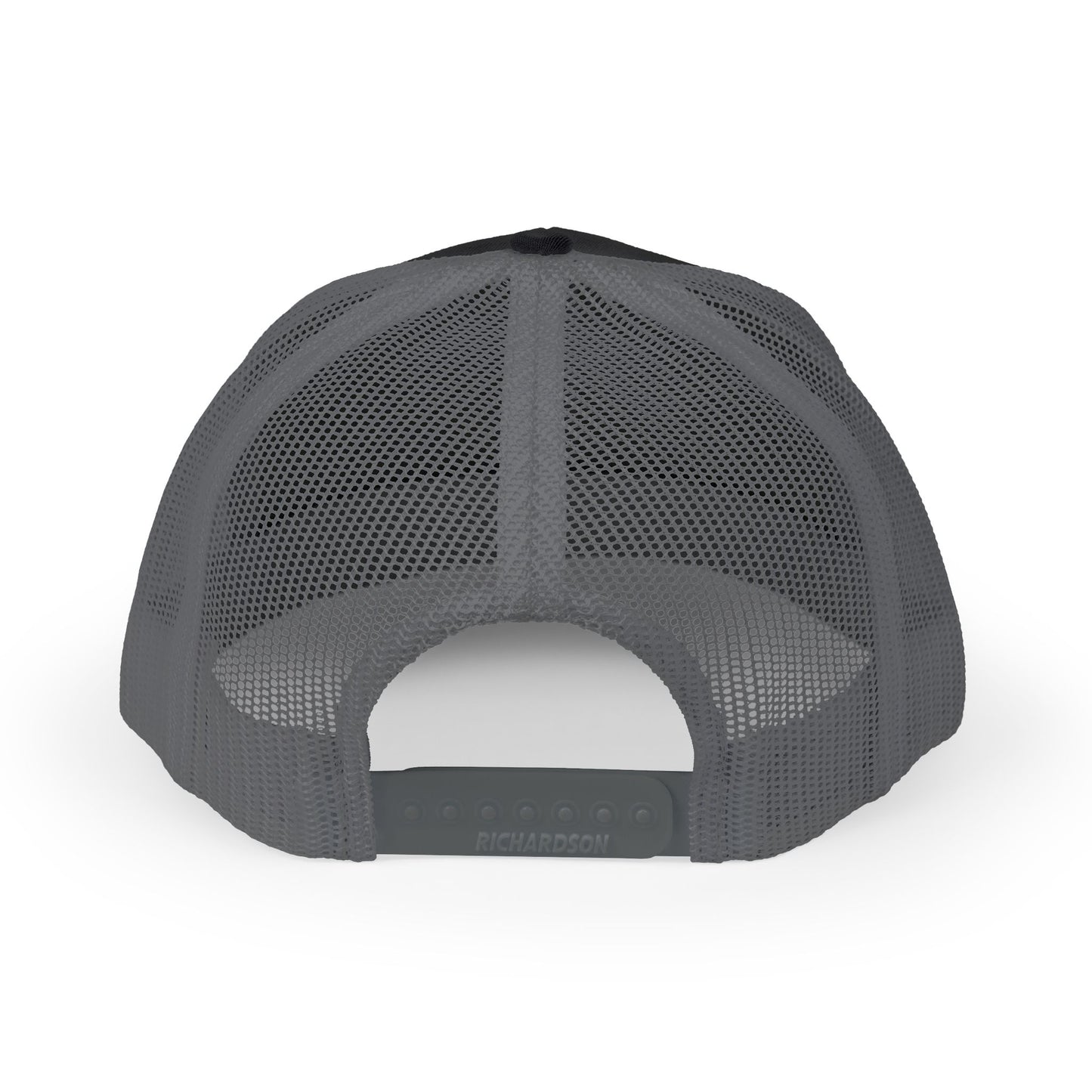 Coffee Lightning Snapback Trucker Cap — "Rise Up Golden" Espresso Design