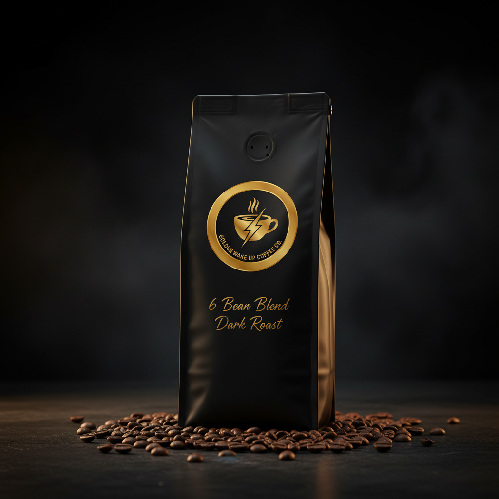 6 Bean Blend with Logo