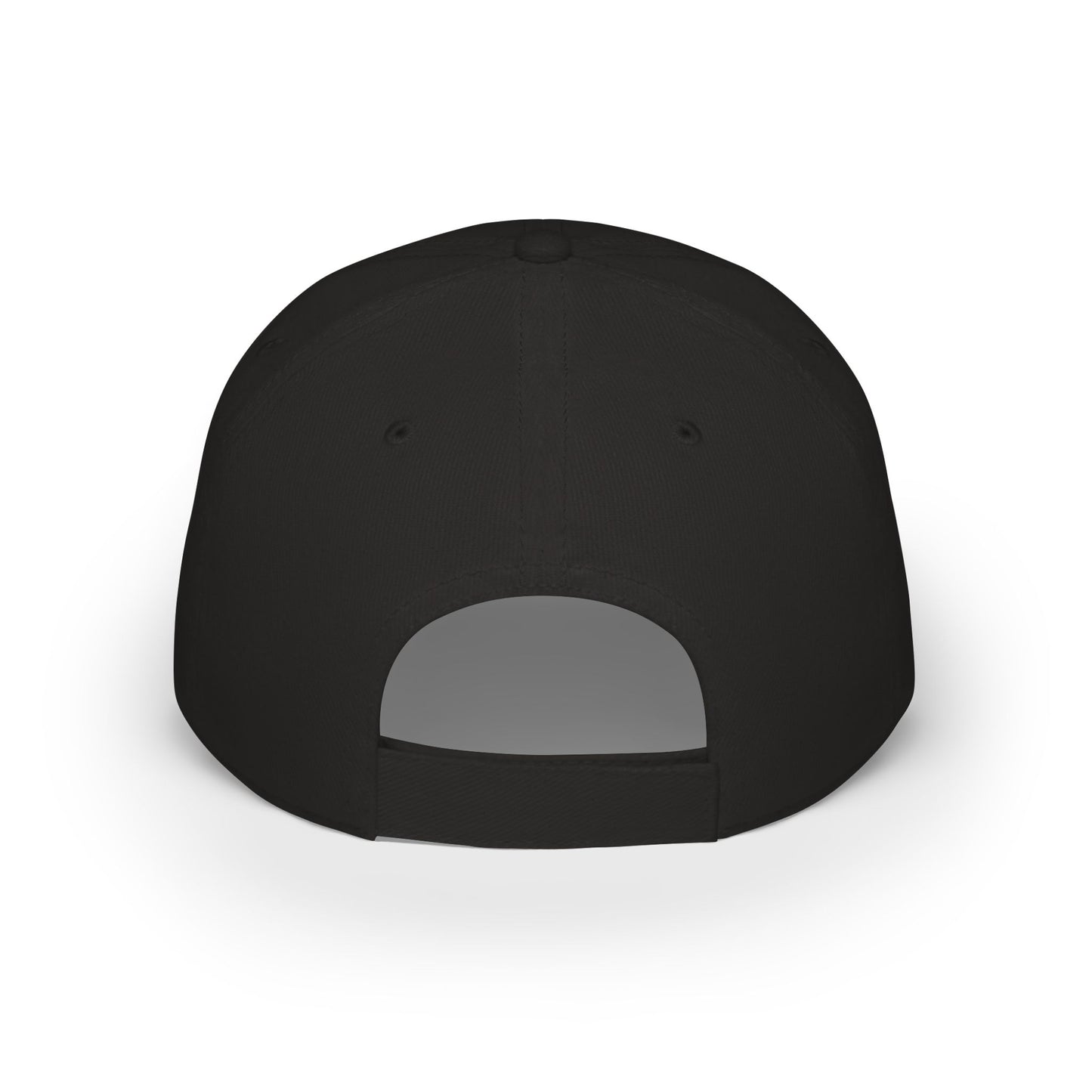 Coffee Club Low Profile Baseball Cap - Gold Coffee Emblem
