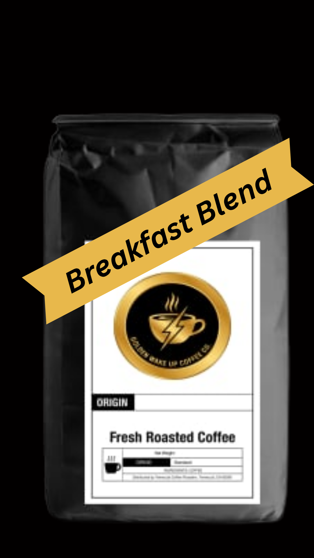 Breakfast Blend Coffee — Smooth Medium Roast, South American Blend | Golden Wake Up