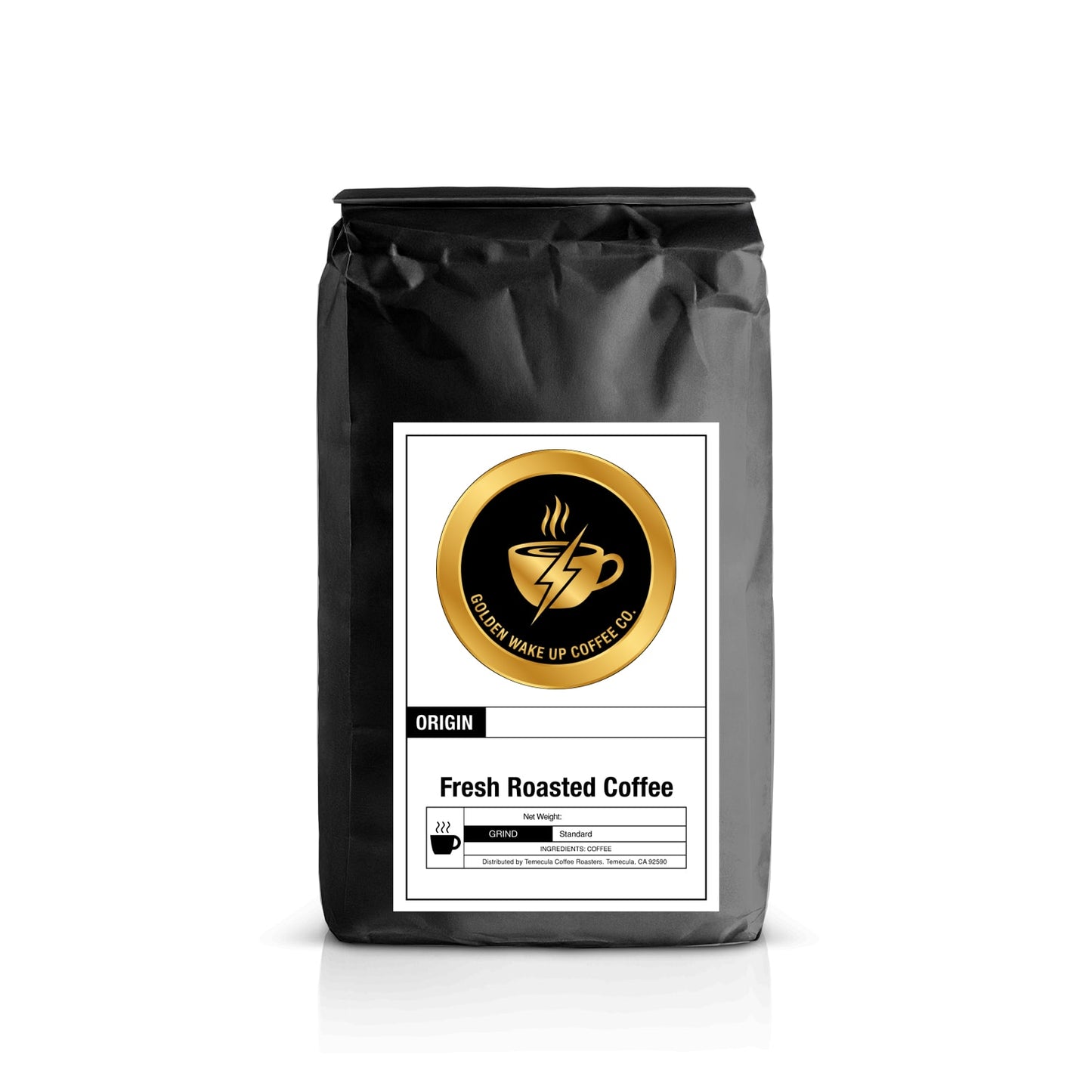 6 Bean Blend Dark Roast Coffee — Bold, Full-Bodied, 6 Origins | Golden Wake Up