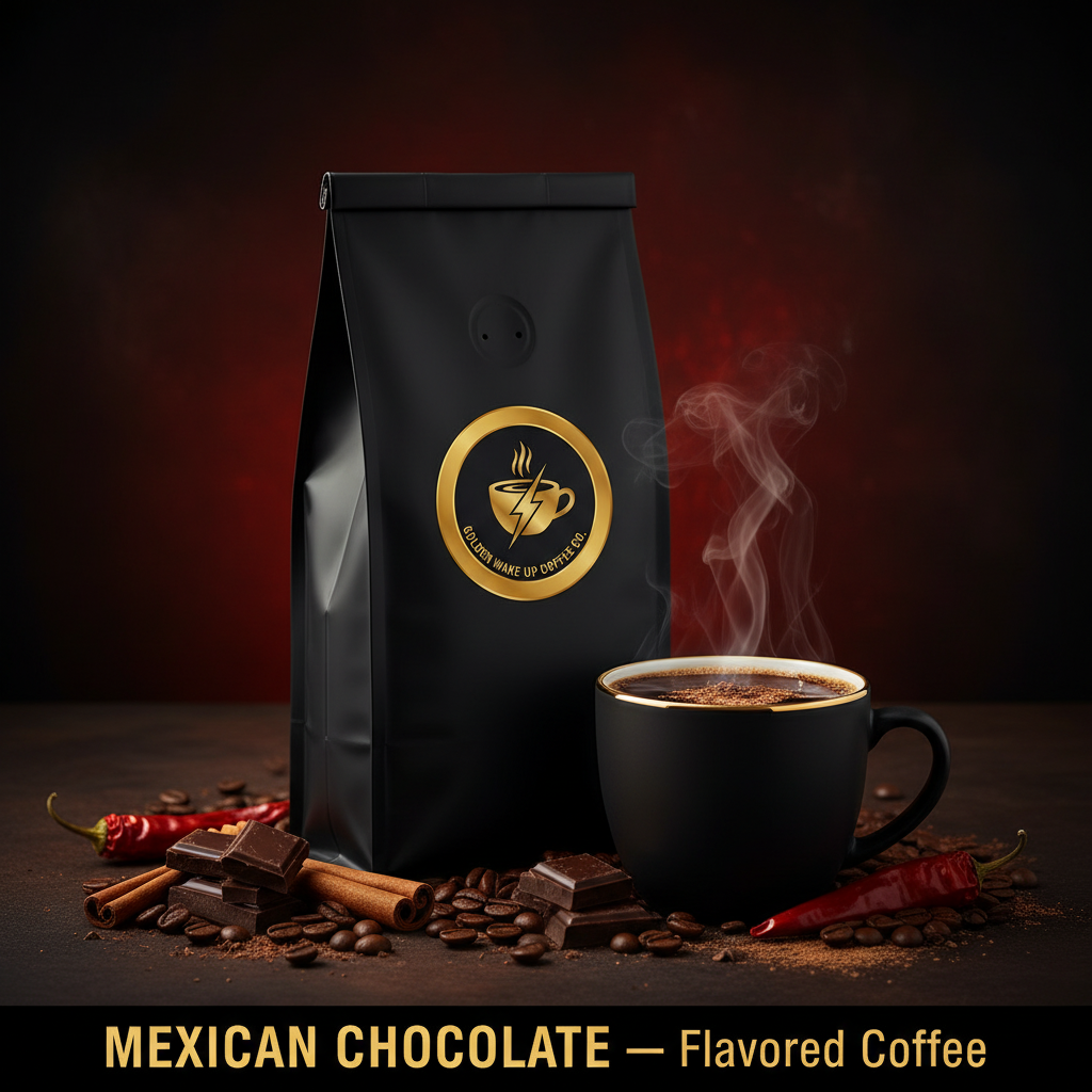 Mexican Chocolate Flavored Coffee Ad