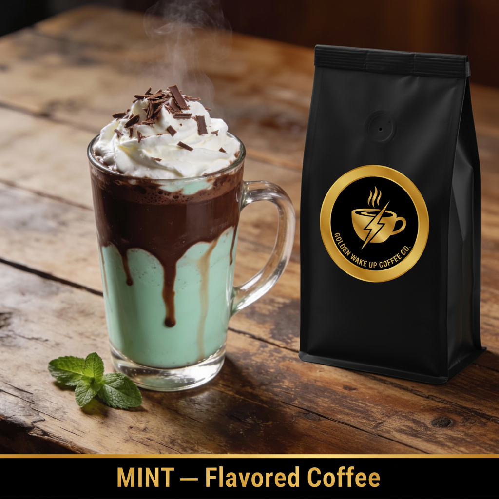 Mint Flavored Coffee Ad