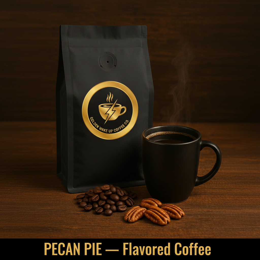 Pecan Pie Flavored Coffee Ad
