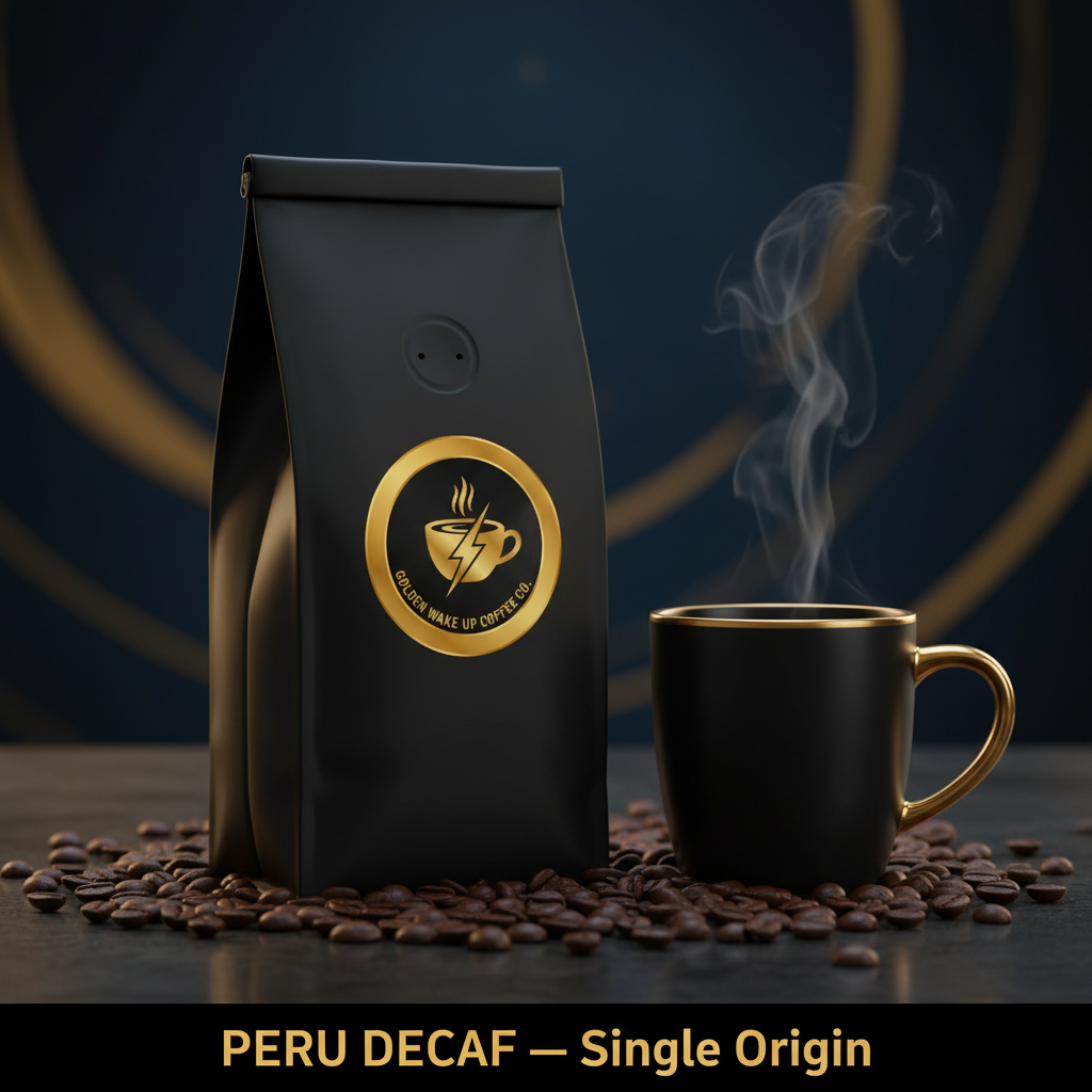 Peru Decaf Single Origin Ad